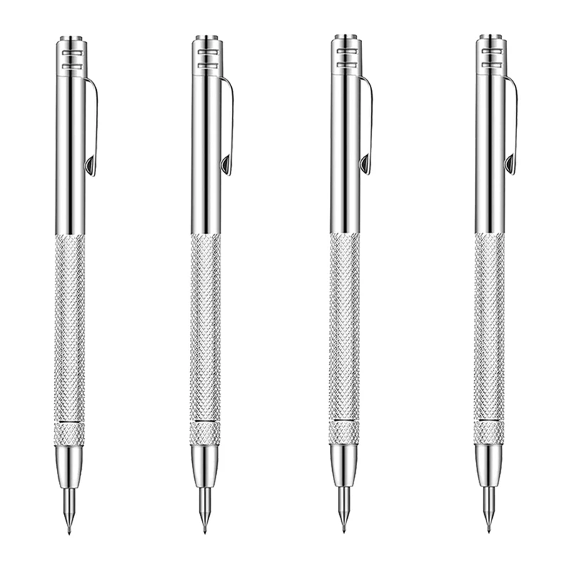 

NEW-4 Pieces Scriber Marking Tools, Metal Marking Tool Engraving Pen With Powerful Magnet Head, For Engraving And Marking