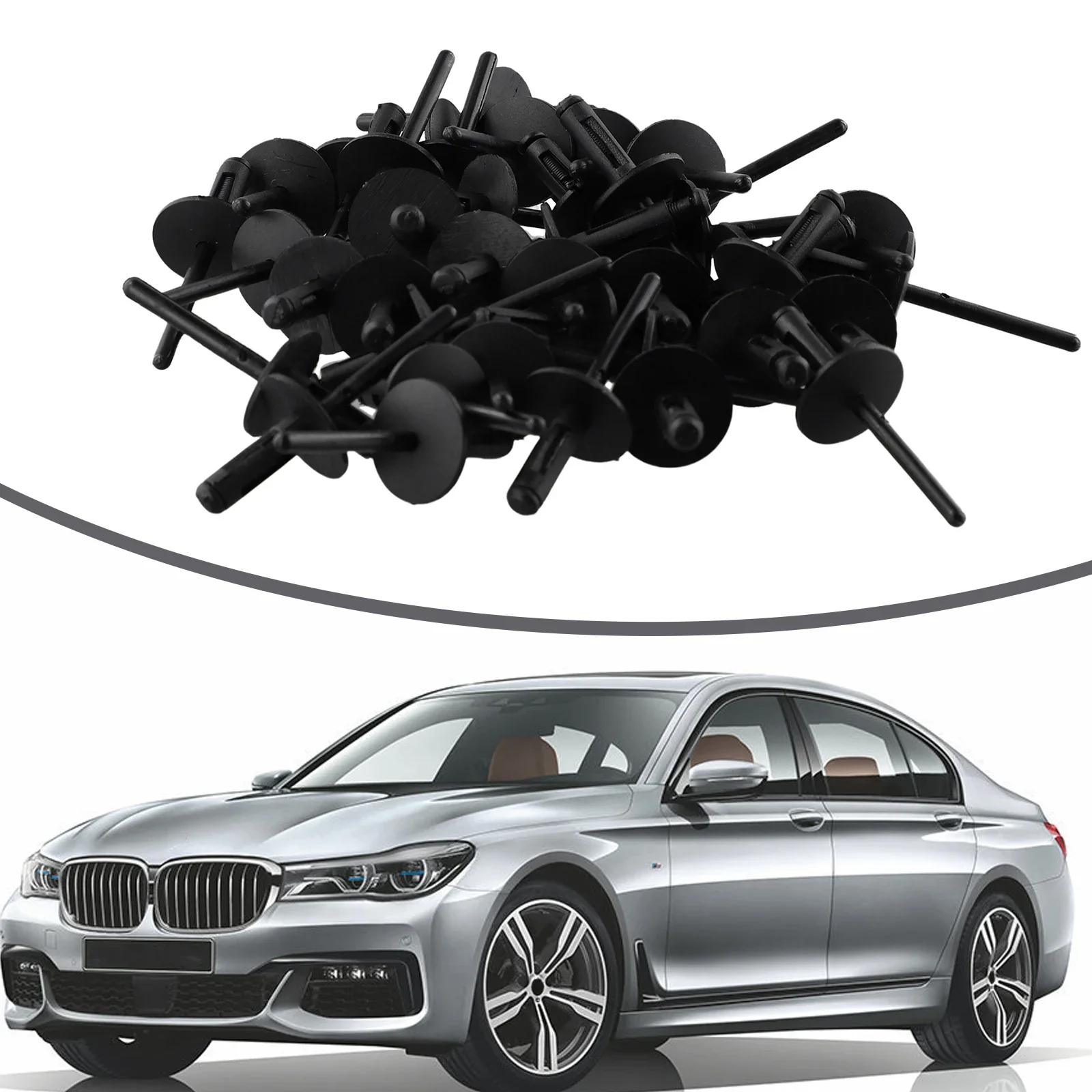 51717002953 51777171004 Панель пластиковый черный ассортимент вкладыш фиксатор