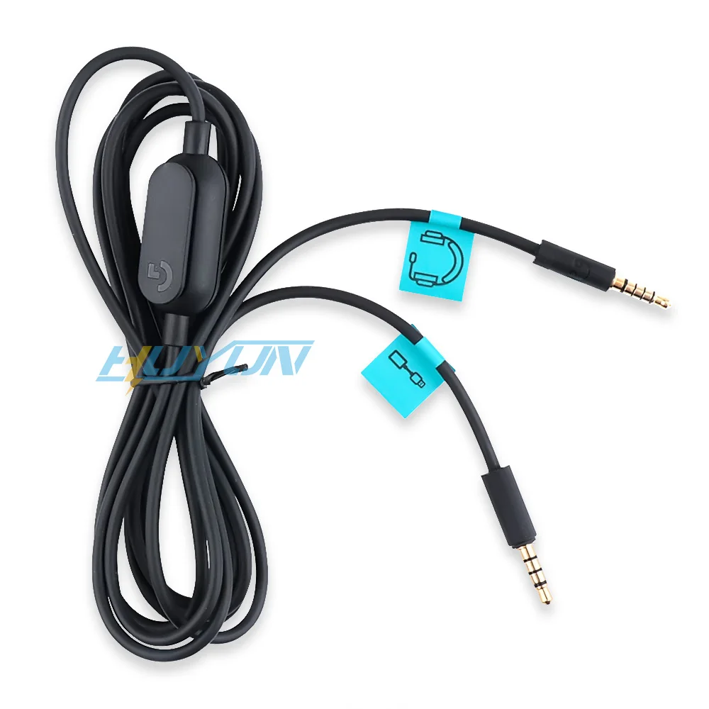 

3.5mm Headphone Audio Cable Replacement For Logitech GPRO X G233 G433 Headset
