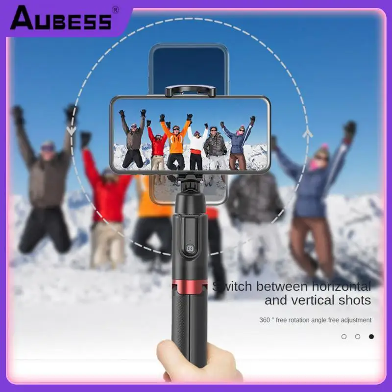 

Remote Control Selfie Stick Black Mobile Phone Bracket Stable Selfie Stick Multi-function Office Accessories Rotating