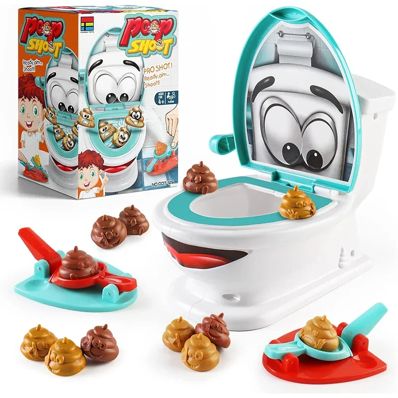 Забавные игры для туалета. Забавная семейная вечеринка. Игрушка стрельбы