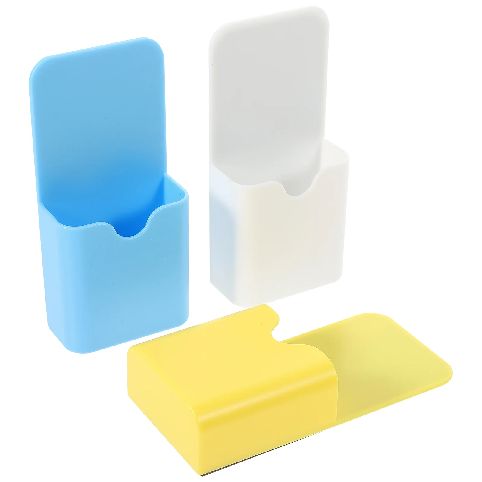 

3 Pcs Chalk Marker Storage Box Home Magnetic Pen Holder Household School Organizer Container Abs Whiteboard Liquid