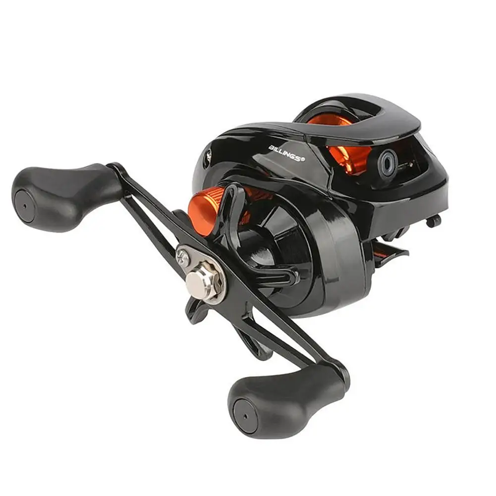 

Lure Baitcasting Reel Gear Ratio 6.3:1 Max Drag 8kg Lightweight Long-casting Fishing Reel Fishing Tackle Accessories