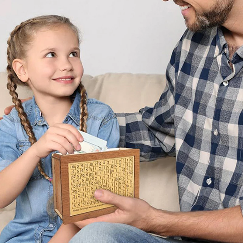 500/1000/2000/3000/5000/10000 Копилка Ringgit Mal Box деревянная копилка многоразовая с коробочками