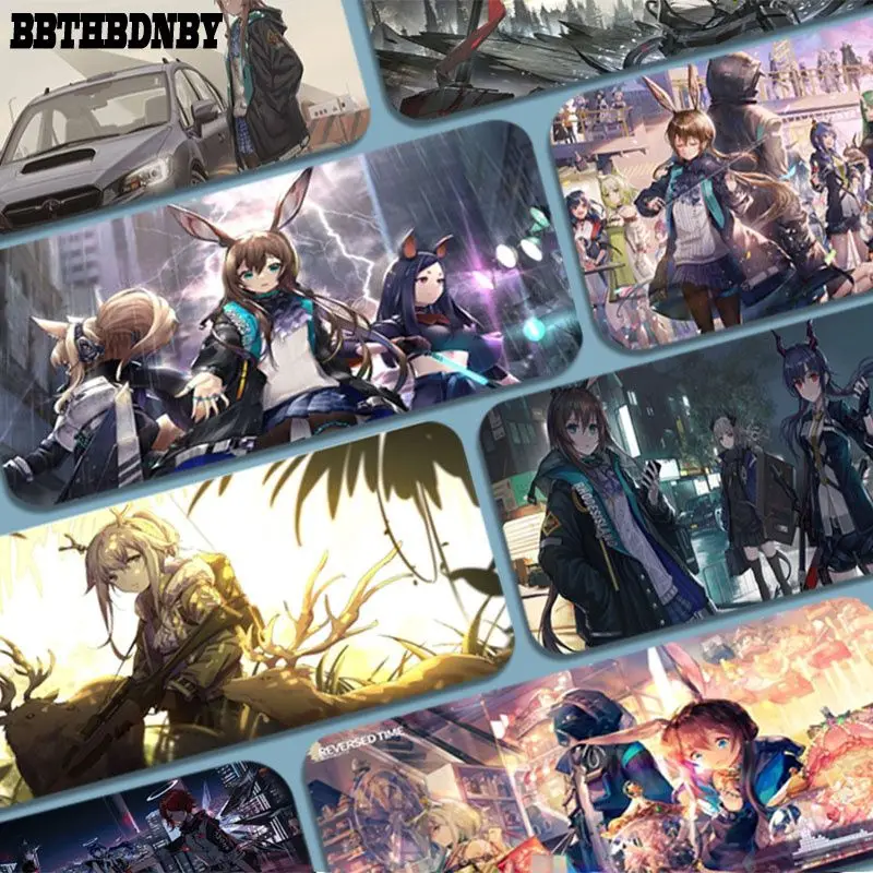 

Arknights Custom Skin Gaming Laptop Computer Desk Mat Mouse Pad Mouse Mat Notbook Mousepad Gamer For PC Mouse Carpet
