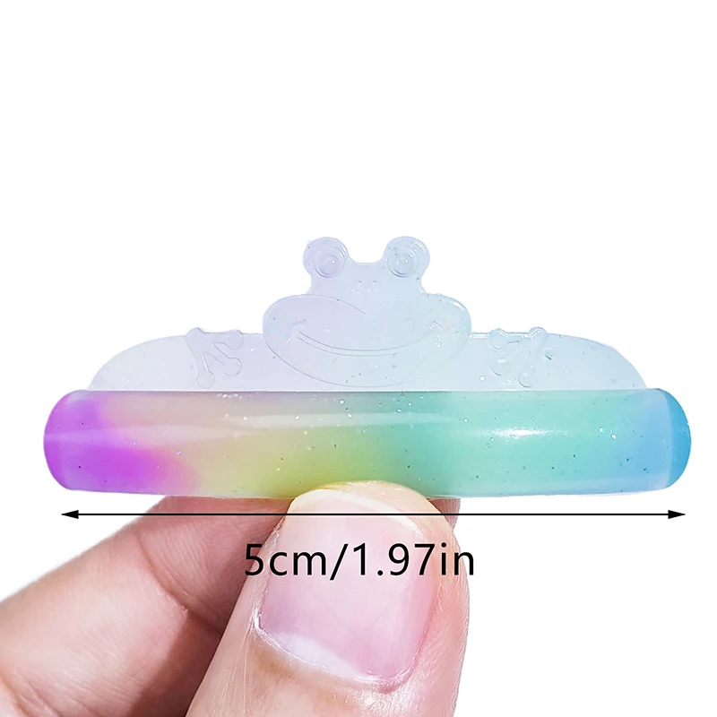 6 пар силиконовых подушечек для завивки ресниц в форме лягушки липкие стержни щит