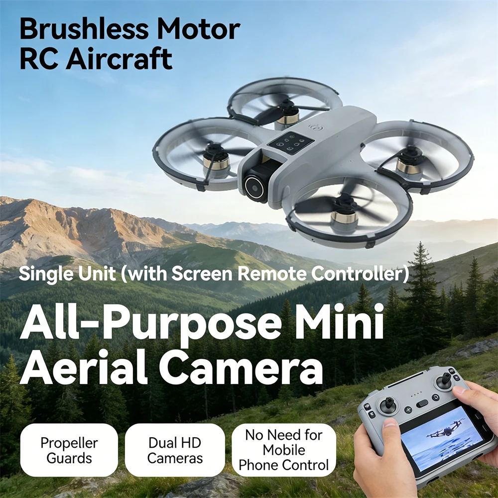 Фото Радиоуправляемый дрон H36 - 6-осевой гироскоп, VR-гарнитура со встроенным 2,4-дюймовым дисплеем, лучший комплект для взрослых и детей №2
