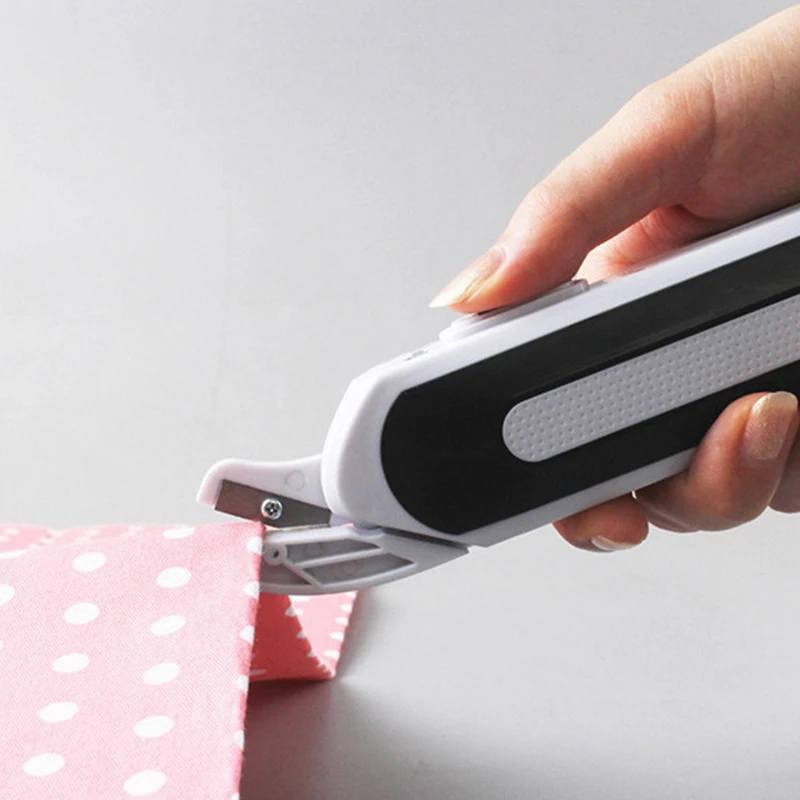 Беспроводные электрические ножницы с эргономичной ручкой легкие швейные ткань