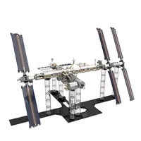 MOC 93305 Scientific Research Facility International Space Station Model Set Loading Space Station kids Educational Toys Gifts