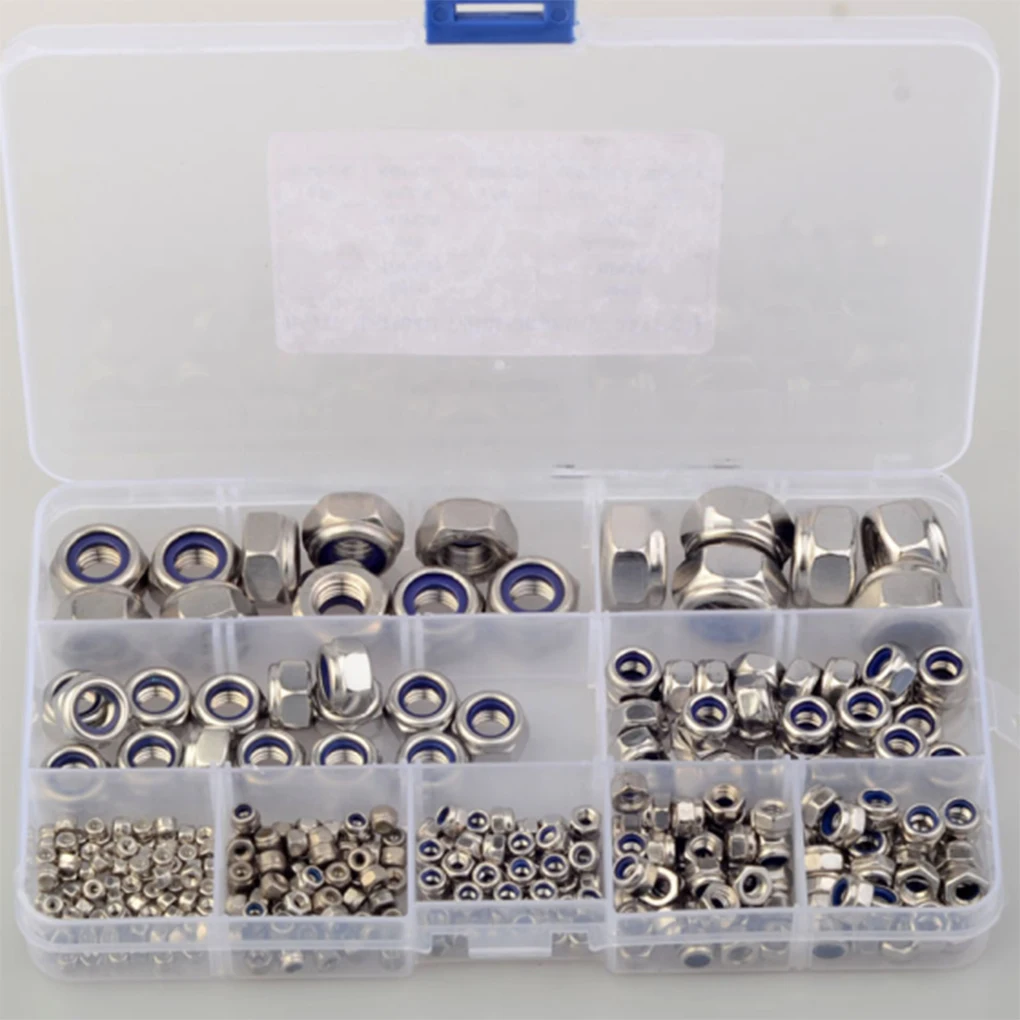 

321 шт., шестигранные гайки из нержавеющей стали