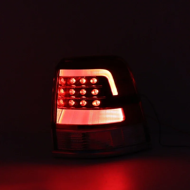 Для Toyota Land Cruiser LC200 2016 2017 2018 2019 2020 Автомобильный светодиодный задний фонарь