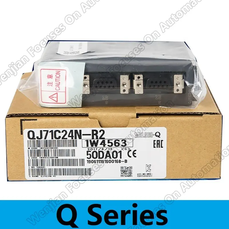 

Модуль связи QJ71C24N-R2 Qj71c24n-r2 серийный RS-232C 2 канала