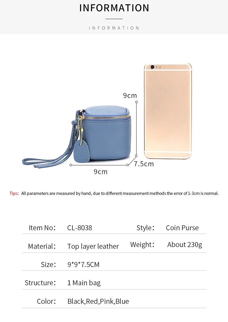 URBAN MASTER Cosmetic Bag Lipstick Purse Fashipn Air Cushion Genuine Cow Leather Women Coin Purses Mini Designer Luxury Wallet