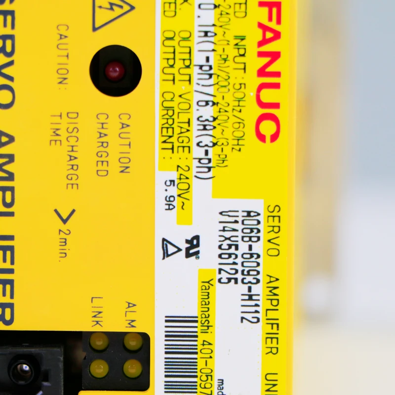 Модуль усилителя шпинделя FANUC флэш-драйвер A06B-6111-H206 # H550 для системы CNC |