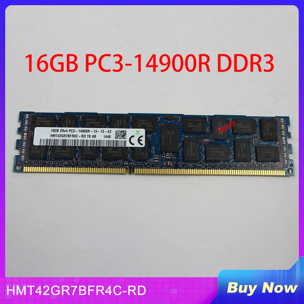 1 шт. для серверной памяти SKhynix 16 ГБ PC3-14900R DDR3 1866 REG HMT42GR7BFR4C-RD
