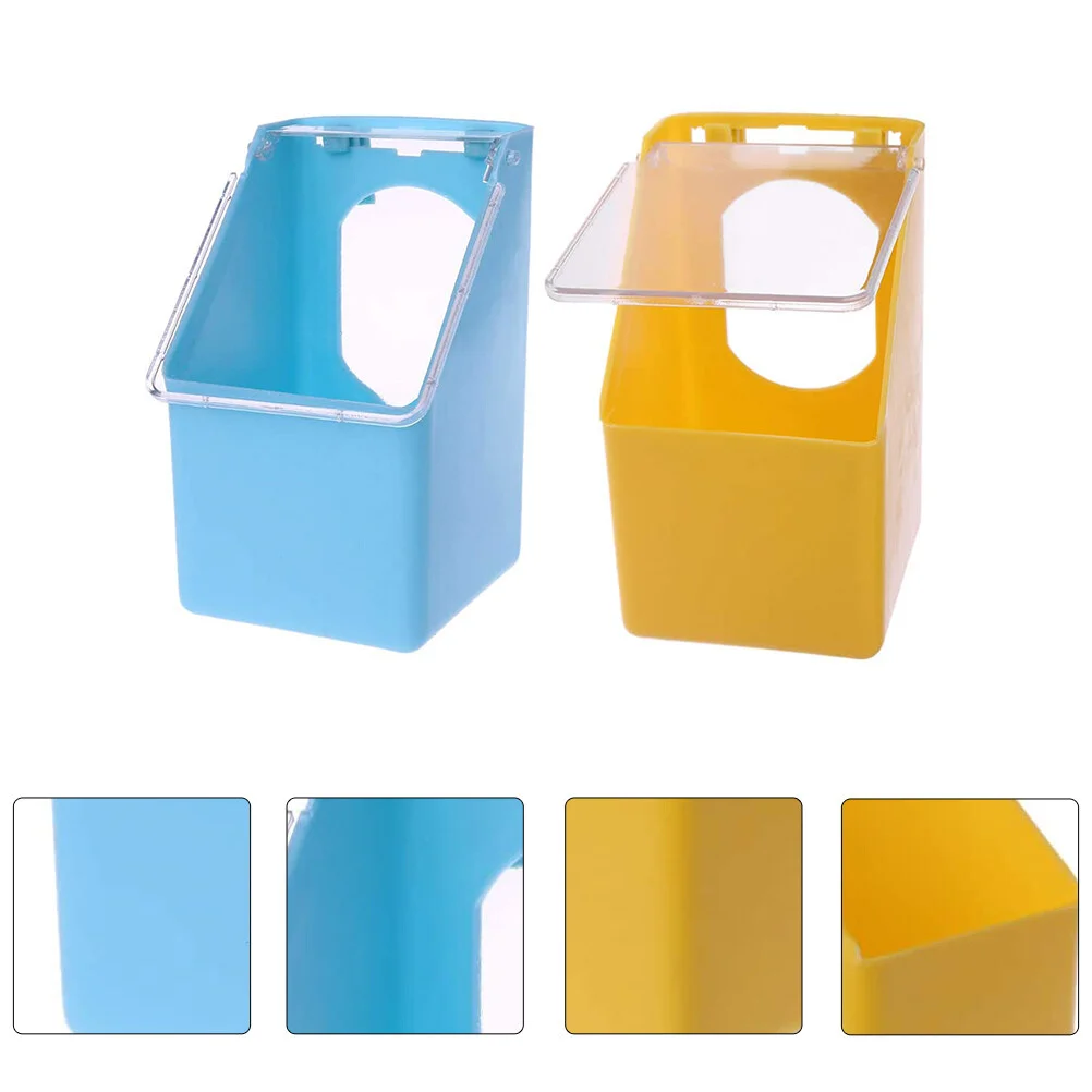 

Cup Holder Hanging Food Container Pet Cage Supply Pendant Accessory Pigeon Feeder