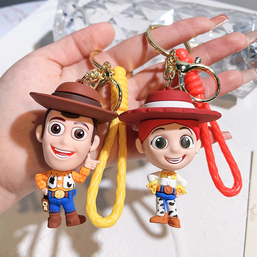 

Cartoon Toy Story Keychain Cute Three Eyes Mr. Potato Head Keyring Boy Backpack Hanging Accessories Girl Handbag Ornament