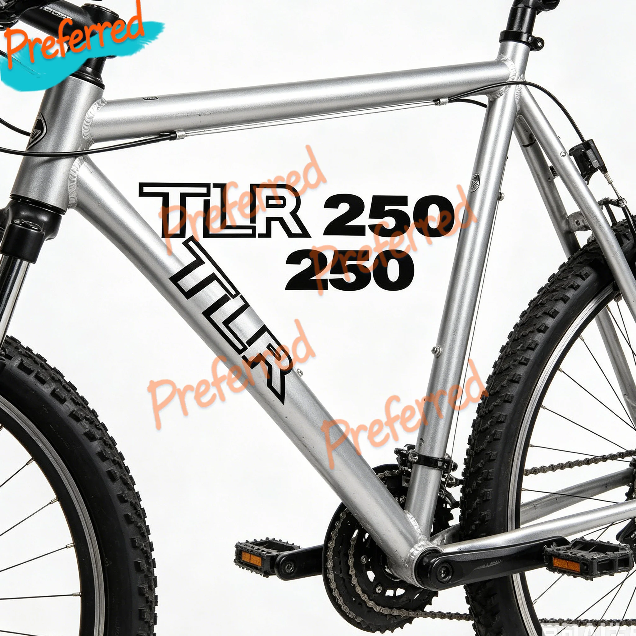 Фото 2 наклейки на боковые панели TLR 250, пара, для Trial/Twinshock, с возможностью индивидуальной настройки размера, без фона №1