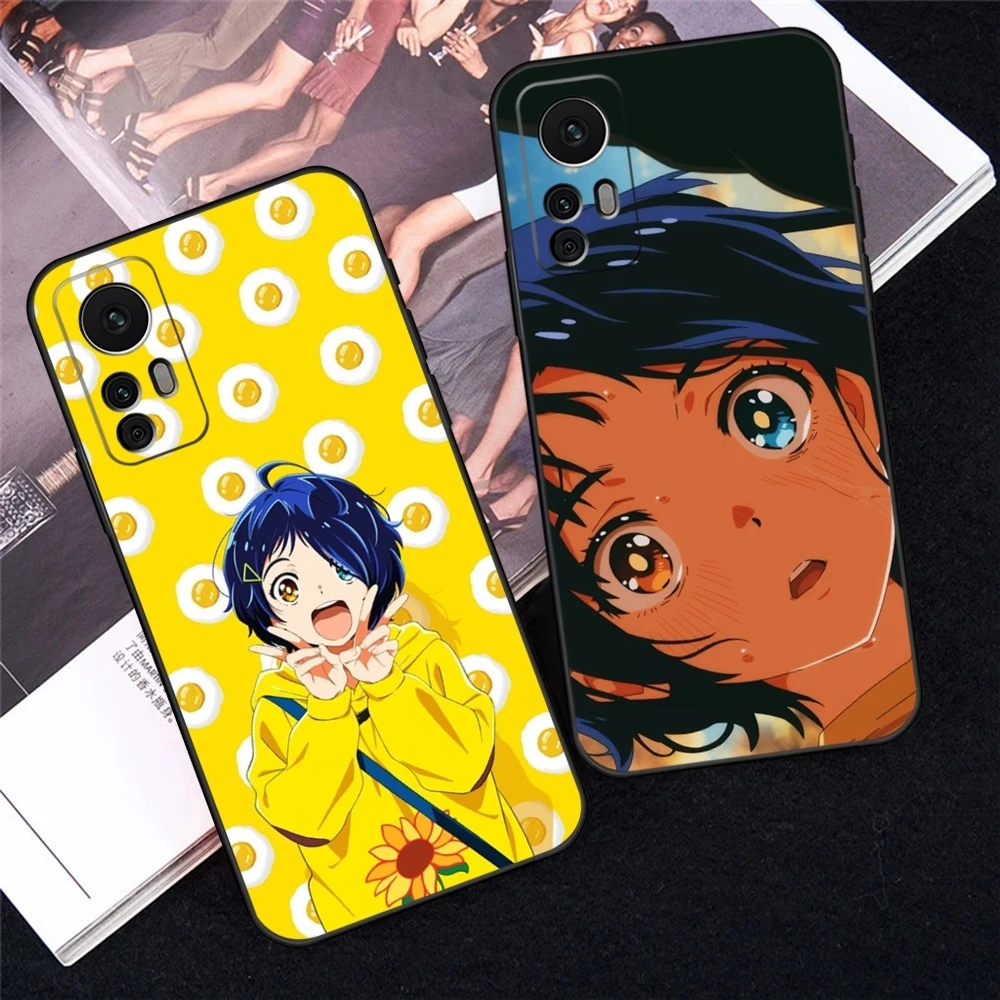 Kawaii Anime Wonder Egg Phone Case For Xiaomi 11T 13 11 10 12 12X 10T 13TPro 10S 10Pro Pro Lite Ulltra MIX4 CIVI Funda Back Cove
