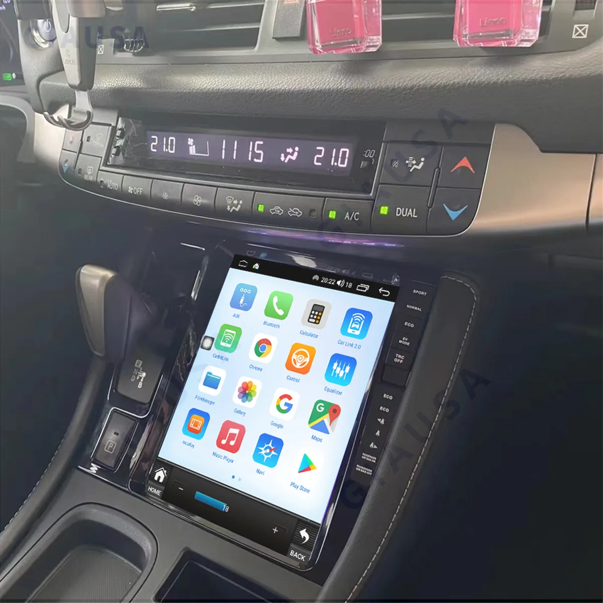 10 4 дюйма 8 + 256 ГБ Android 12 для Lexus CT200 CT200H CT 2011-2022 автомобильный радиоприемник Tesla