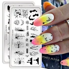 Пластины для стемпинга BORN PRETTY Artist Геометрические линии дизайн животных любовь шаблон для стемпинга инструменты для дизайна ногтей маникюр