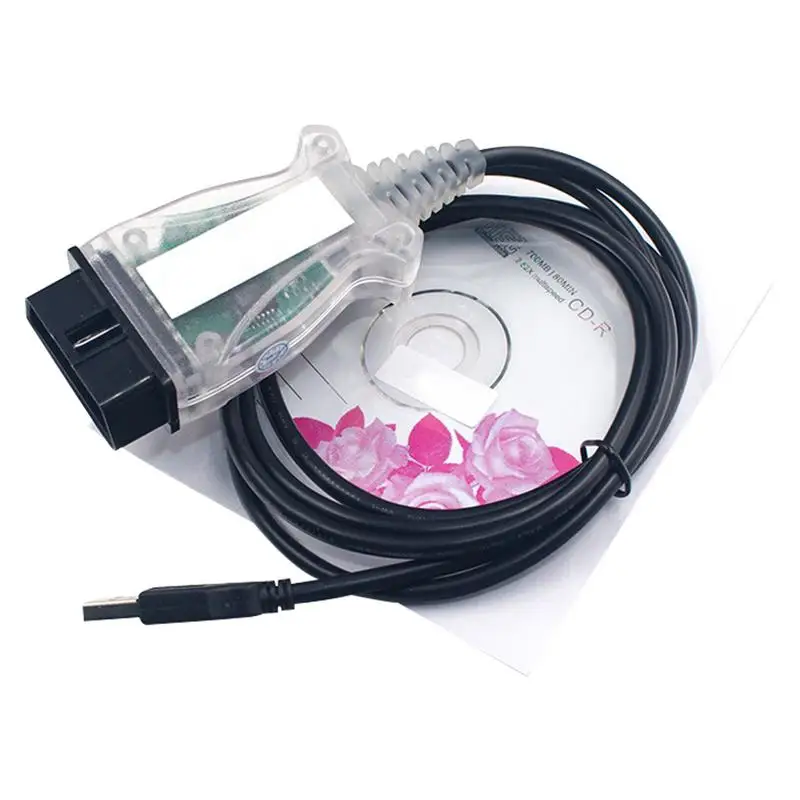

K DCAN Автомобильный Диагностический Кабель OBD2 USB интерфейс диагностический кабель сканер с чипом FT232RL диагностический сканер кабель с приводом