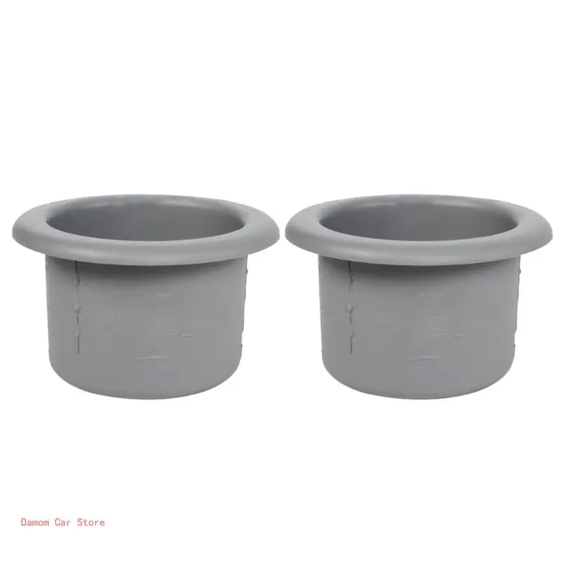 

2-piece Cup Water Drink Holder Recessed Insert for RVs Car Marine Boat Trailer
