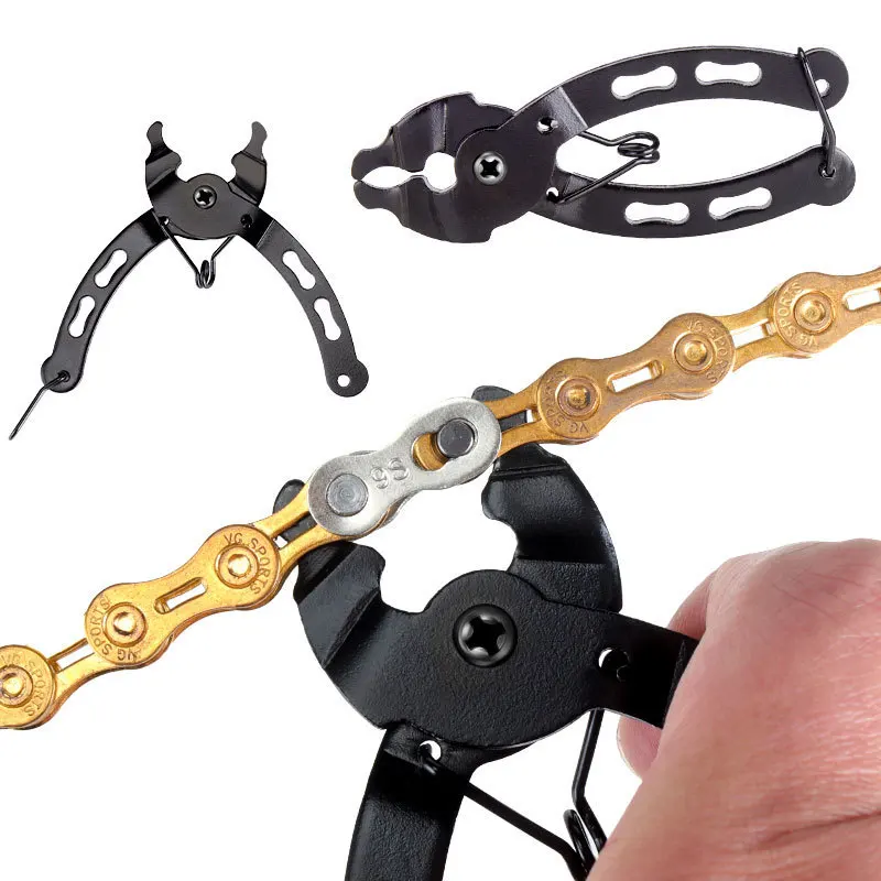 

Mini Bike Chain Quick Link Tool Chain Clamp Repair Tools Pliers Mini Mountain Bike Quick Removal Install Plier Bicycle Accessory