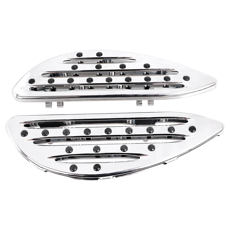 Хромированные растянутые доски для пола водителя ног Harley Touring FLHT Fatboy