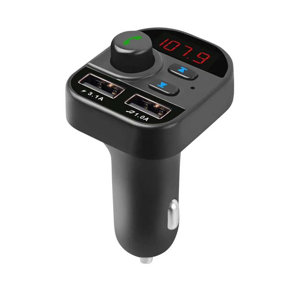 

Автомобильный Bluetooth-плеер для телефона, USB-адаптер для зарядки, беспроводной mp3-радиоадаптер, автомобильный музыкальный плеер