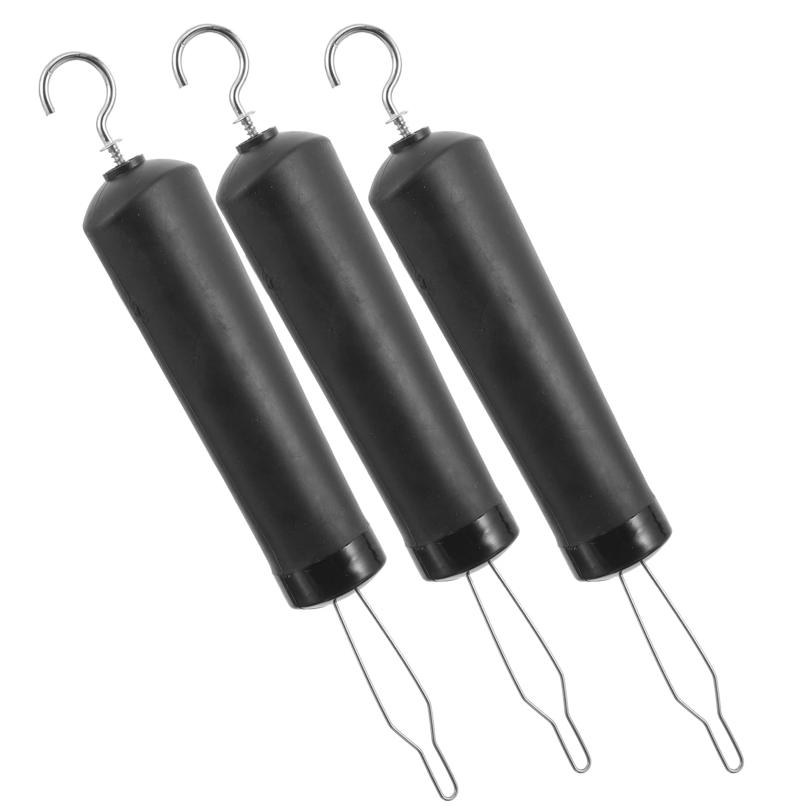 

3 Pcs Button Threader Helping Tool Gripping Buttons Zipper Pull Assist Daily Use Hook Helper Plastic Old Man Accessory Elder