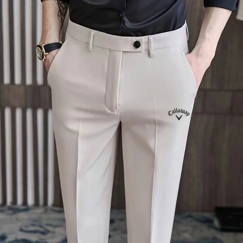 Golf Pants Men's Golf Wear 2022 New Men's Tracksuit Pants Spring Sports Quick Dry Golf Pants Fashionable Men's Pants