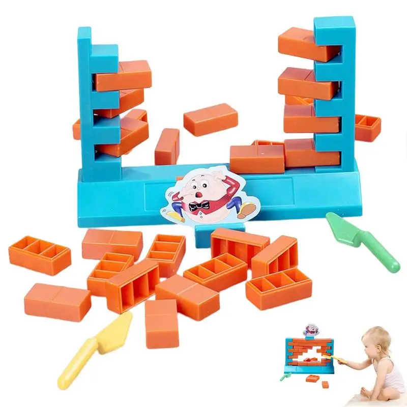 

Stacking Game For Toddler Parent-Child Interaction Demolish Game Balancing Blocks Montessori Educational Toys Building Blocks