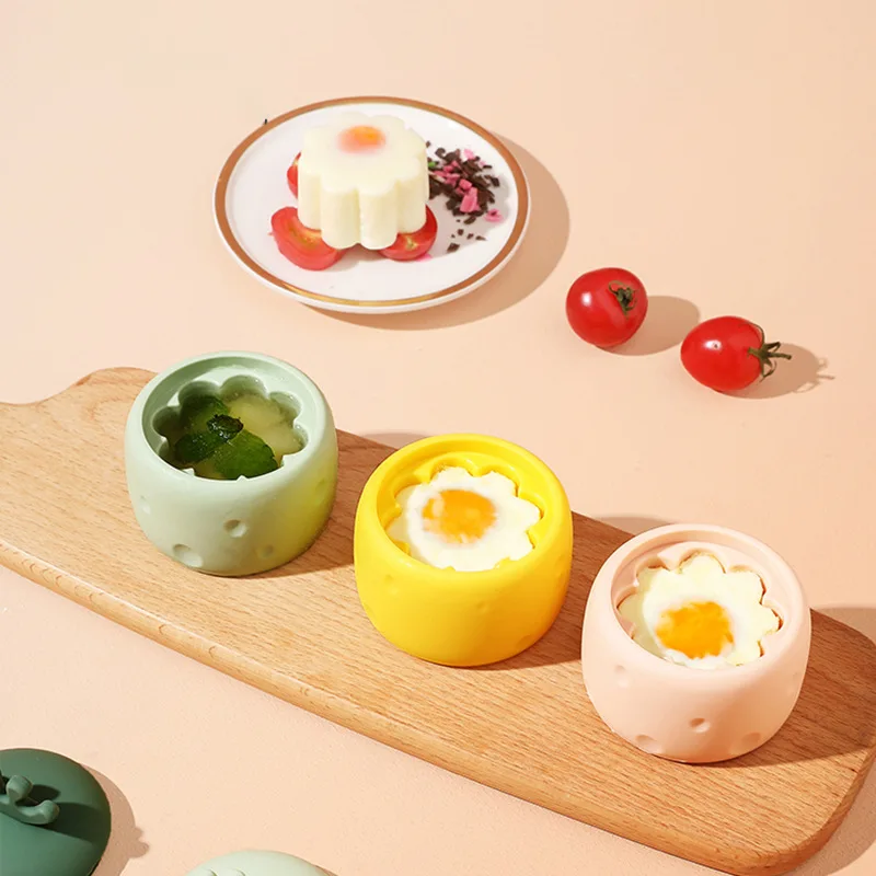

High Quality Egg Cooker for Kitchen Silicone Egg Boiler High Temperature Resistance Egg Tools Kitchen Novel Kitchen Accessories