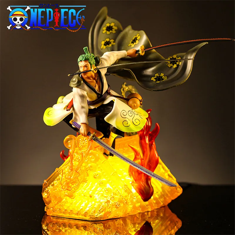 

Японская аниме фигурка ророноа Зоро фигурка кимоно на крыше фигурка героя игрушка Луффи Коллекционная модель декор комнаты кукла подарок