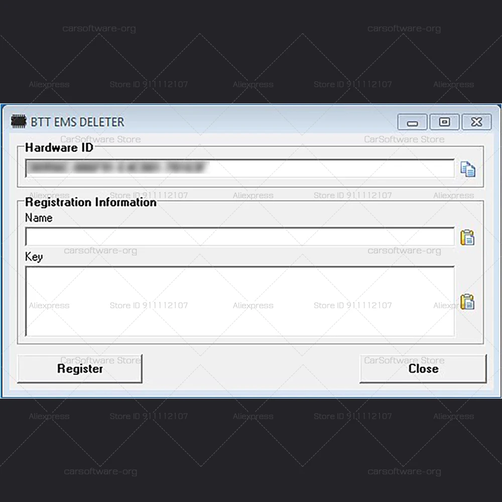 Фото BTT EWS Deleter V1.1 с ключом Предупреждение двигателя Электронная дорожная блокировка Система диагностики программного обеспечения Инструмент ЭБУ Широкая совместимость №2