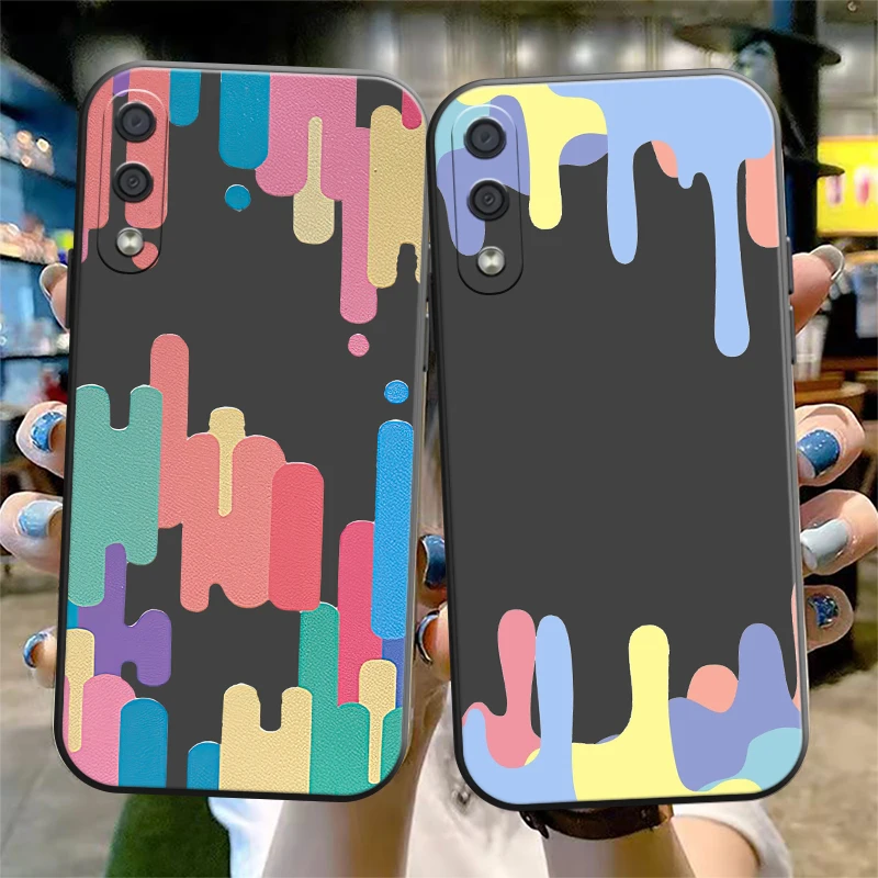 

Rainbow Gradient Phone Case For Samsung Galaxy S20 S20FE S20 Ulitra S21 S21FE S21 Plus S21 Ultra Soft Back Silicone Cover