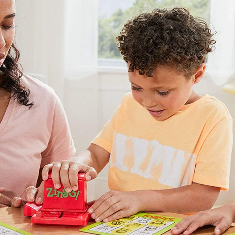 Образовательные ZINGO Time-Telling/Zingo номер 1-2-3/Zingo бинго с Zing игрой для детей-ZINGO Game