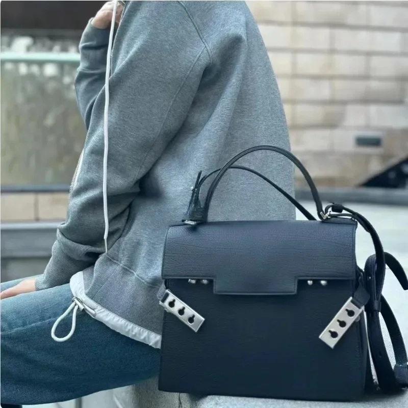 Высококачественная роскошная женская сумка первого слоя из воловьей кожи