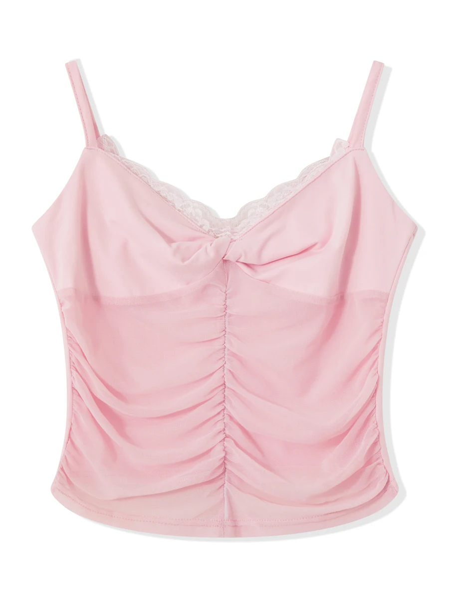 Женская майка HzDazrl Y2k без рукавов с открытой спиной на тонких бретелях