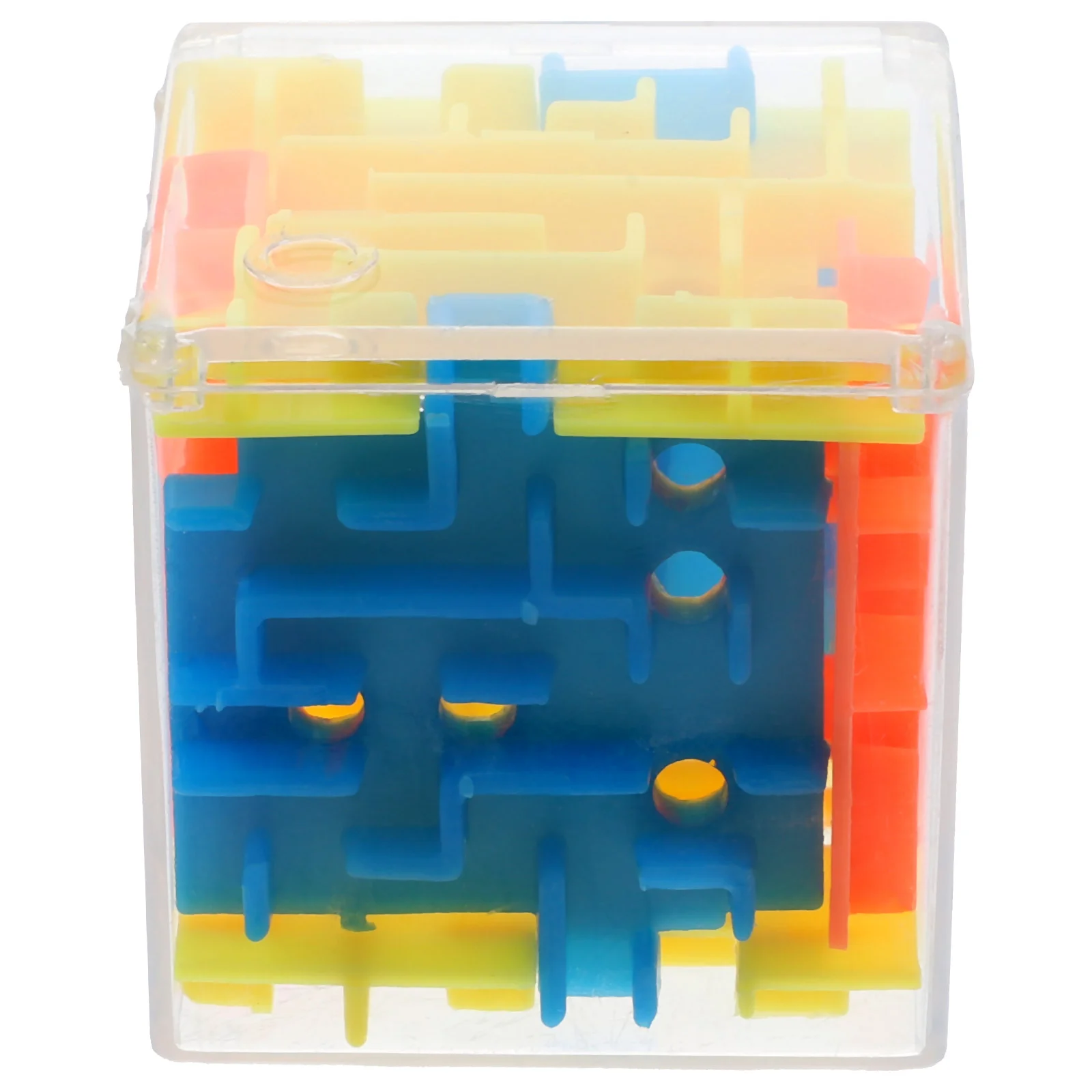 

Toys Handheld Balance Small Mobile Beads Maze Board Game Plastic Cube Puzzle Kids Child