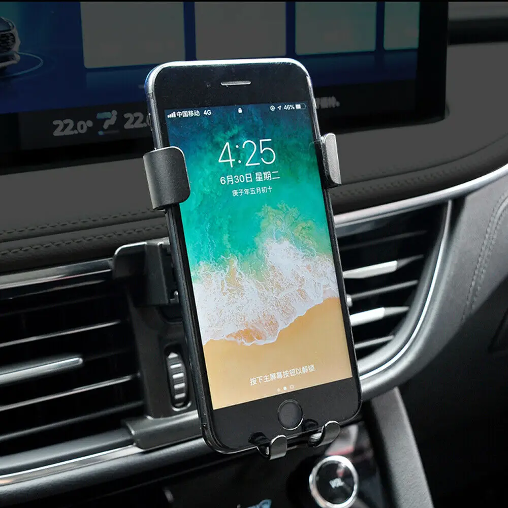 

Carbon Fiber Air Vent Mount Phone Holder Stand For Ford Escape Kuga 2020-2022