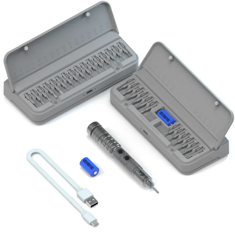 

Набор электрических отверток CREATIONSPACE для повседневного использования, перезаряжаемая Прецизионная отвертка со стандартной детализацией для ремонта часов