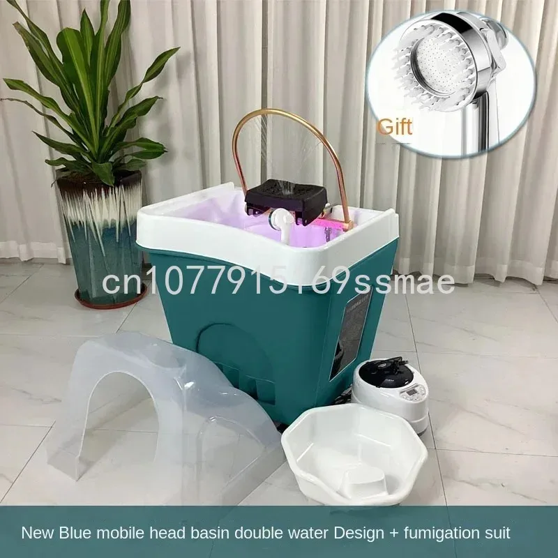 Массажер для ухода за головой с мобильным шампунем