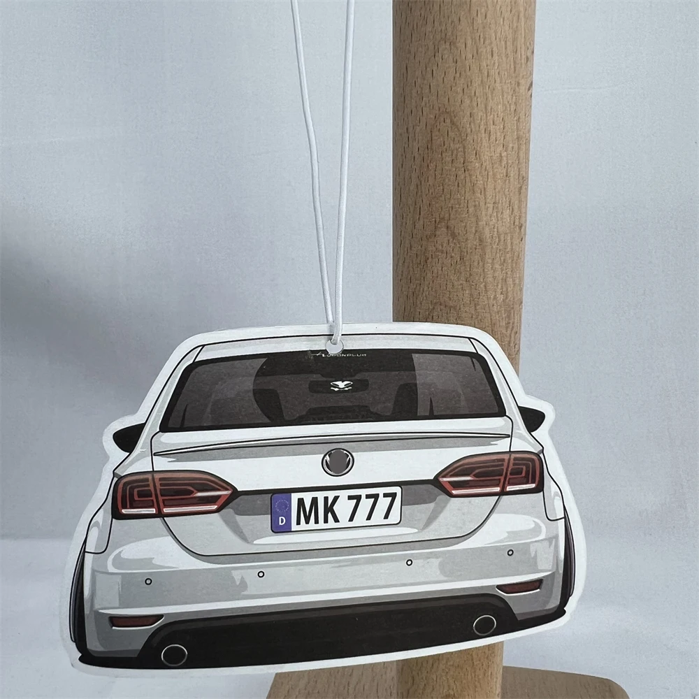 

Car Air Freshener Perfume Fragrance Rearview Mirror Pendant Scent Card For Volkswagen VW Magotan 2015 2018 B6 B7 B8 Accessorys