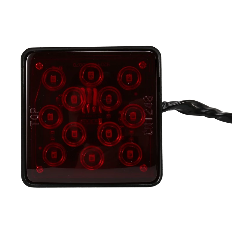 12-светодиодная задняя крышка для прицепа подходит буксировки и 2-дюймовый