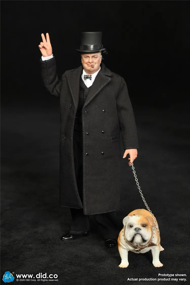 

DID XK80002 1/12 Scale Churchill Male Action Figure Soldier Toy For Fans Collection Model In Stock