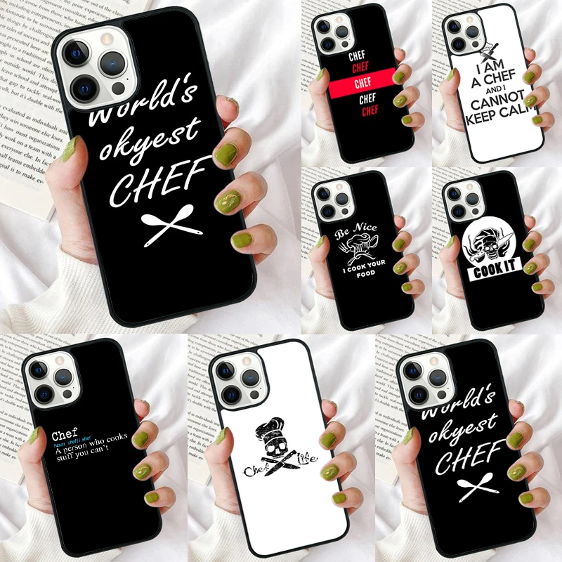 Чехол для телефона Never Trust a Skinny Chef для iPhone 14 12 13 mini 5 6S 7 8 PLUS X XS XR 11 PRO MAX SE 2020 обратная крышка Fundas Shell on.