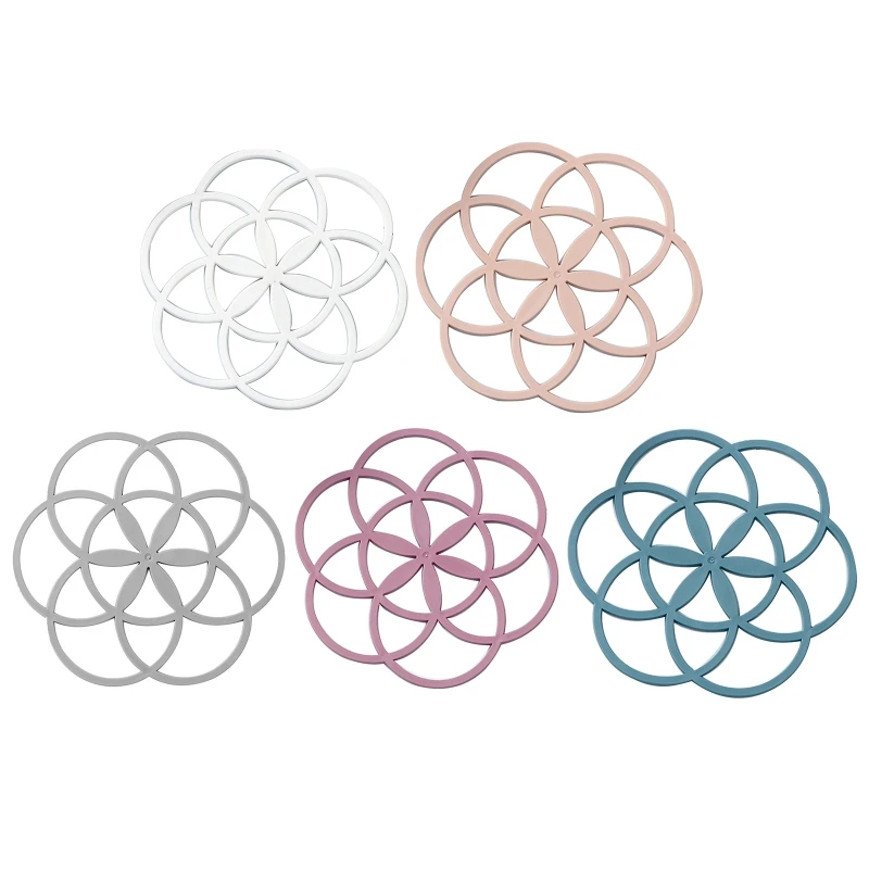 

Водостойкие термостойкие резные подставки для подставок многоцелевой силиконовый Трипод