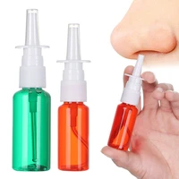health care plastic mist dispenser empty nasal sprayer refillable container spray bottle nose dropper bottles